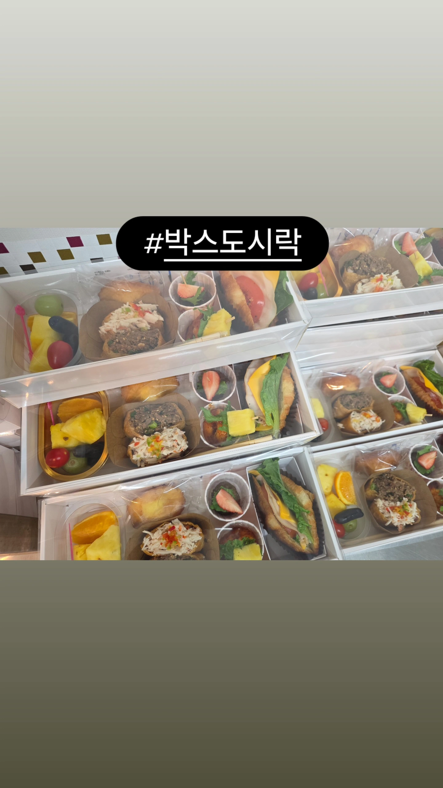 보건복지행정타운 VIP도시락