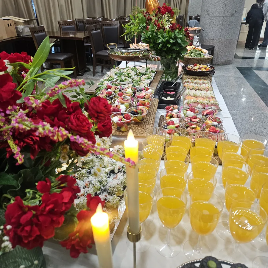 경희대 퇴임식 케이터링 행사장 전경
