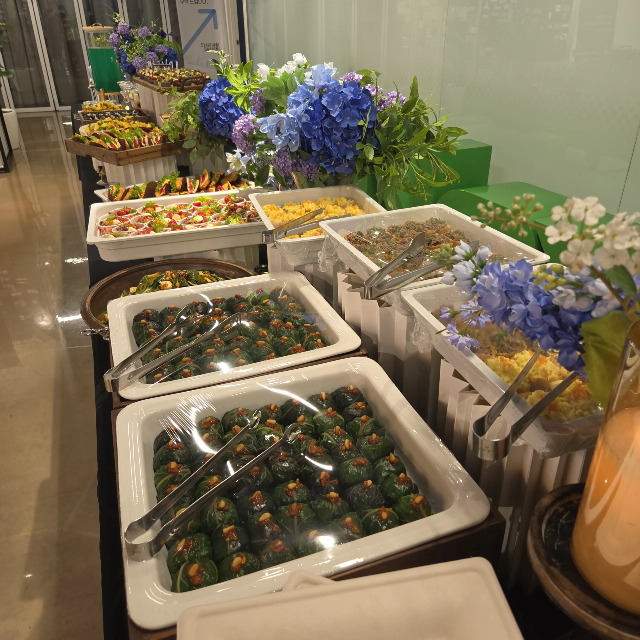 티비지파트너스 코엑스 런치케이터링
