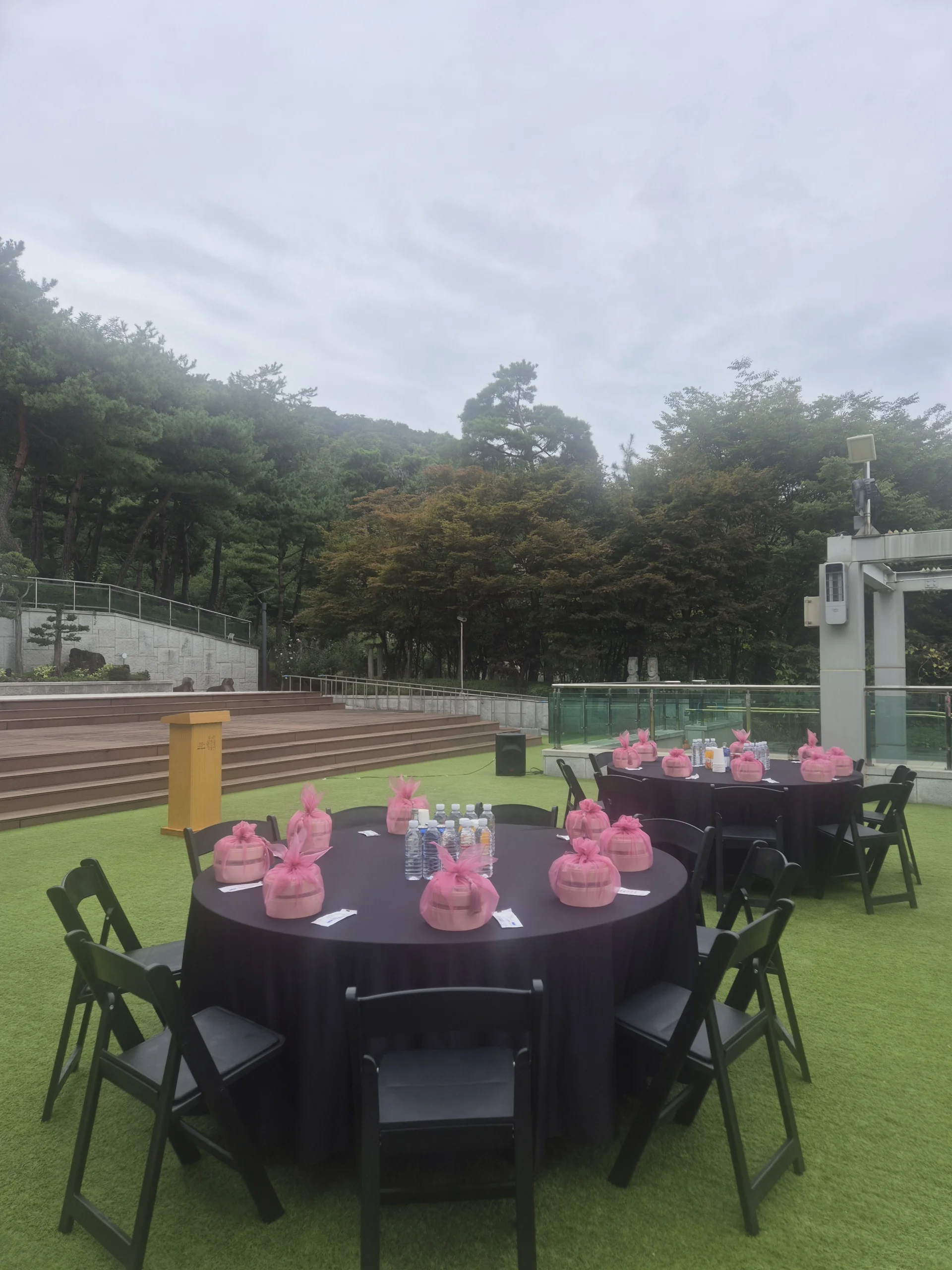 옛돌박물관 보자기 도시락케이터링